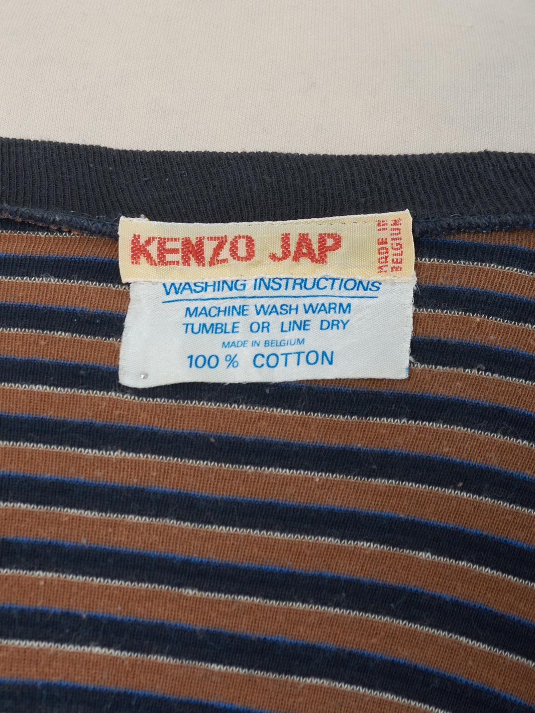 Kenzo Striped Cotton T-shirt