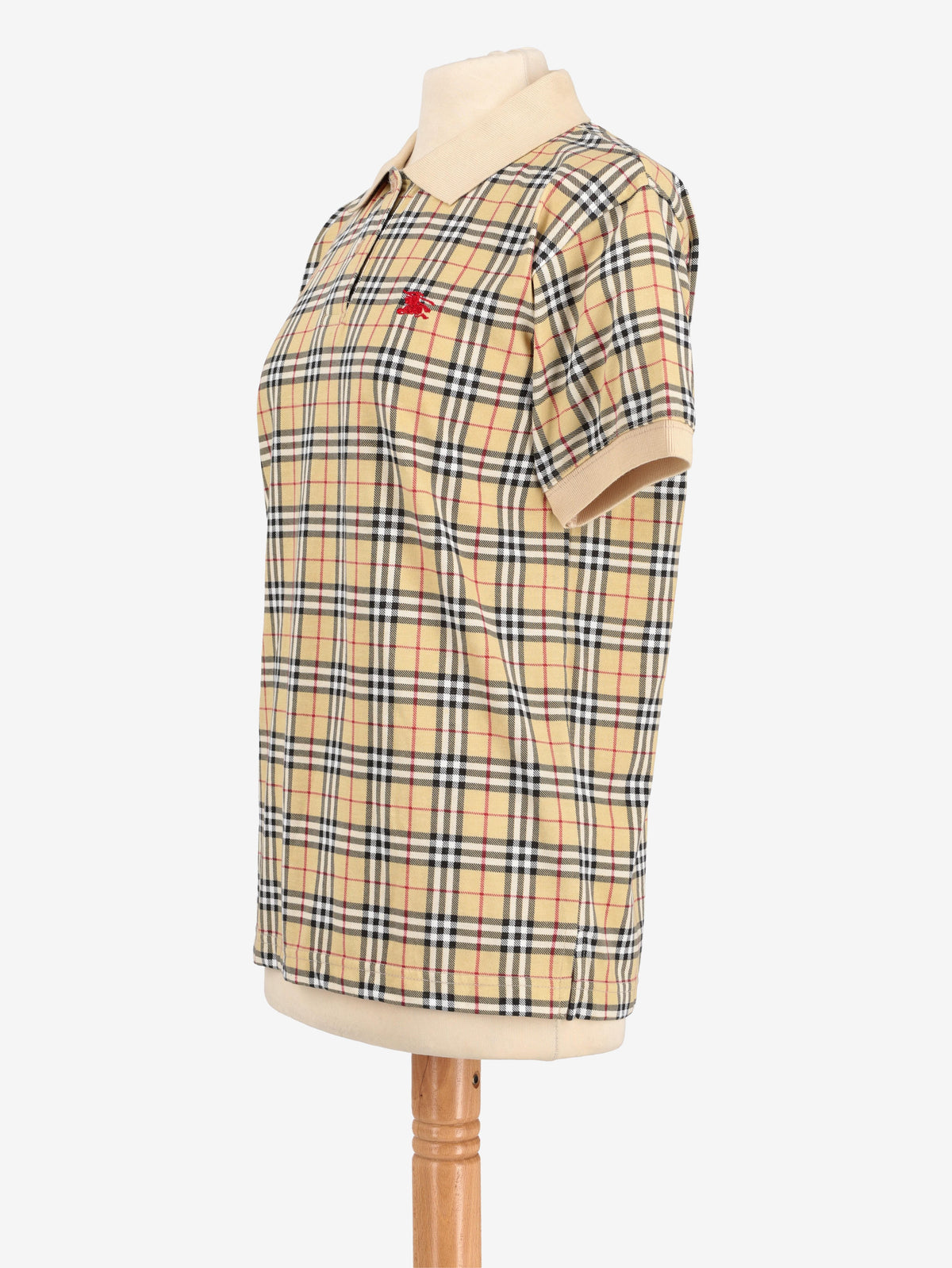Burberry Check Polo Shirt W24121237  Burberry 