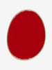 Kenneth Jay Lane Red Enamelled Oval Ring CVR24.1.147  Kenneth Jay Lane 