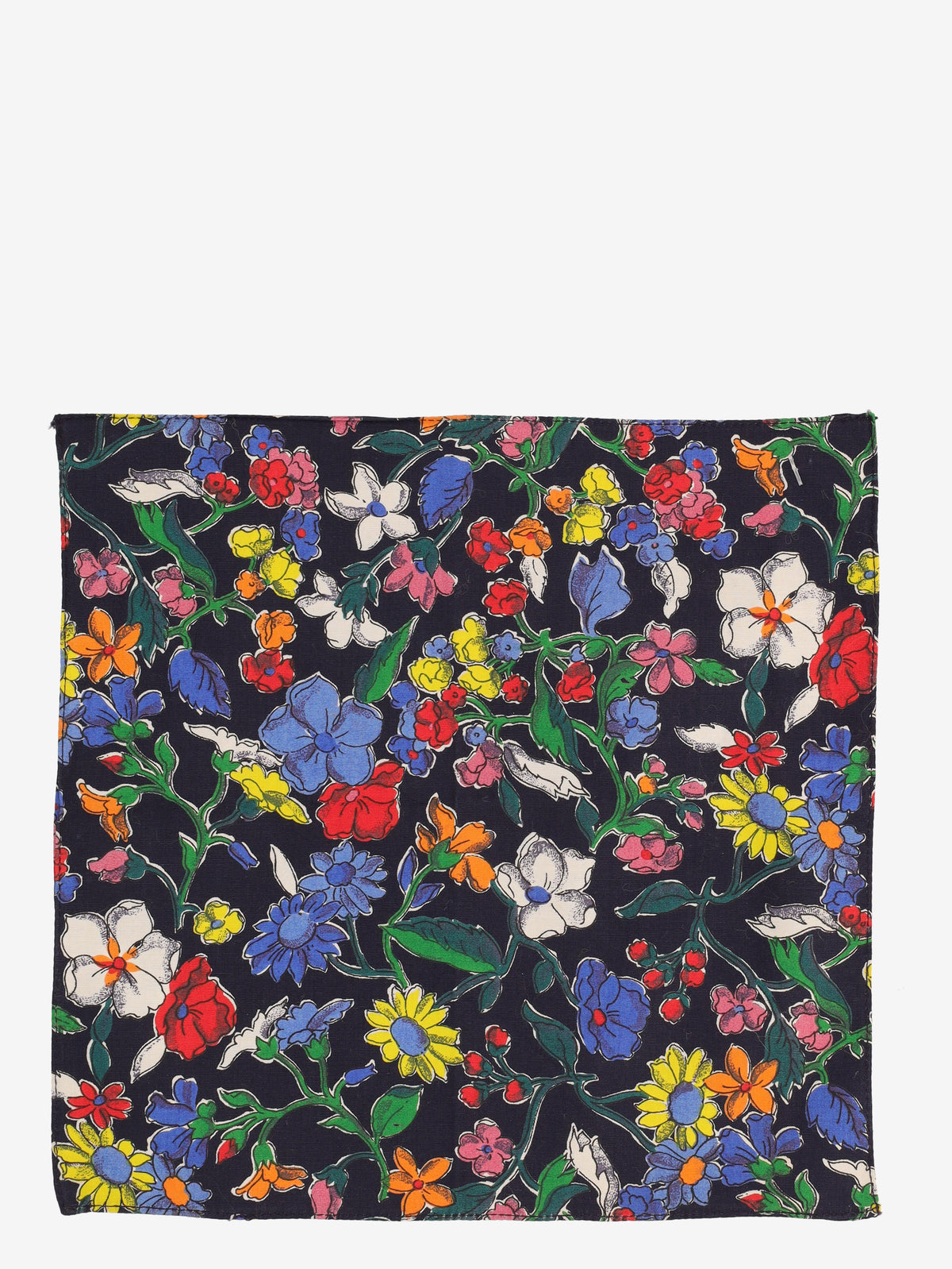 Vintage Flower Patterned Handkerchief WCV241010421.12  Vintage 