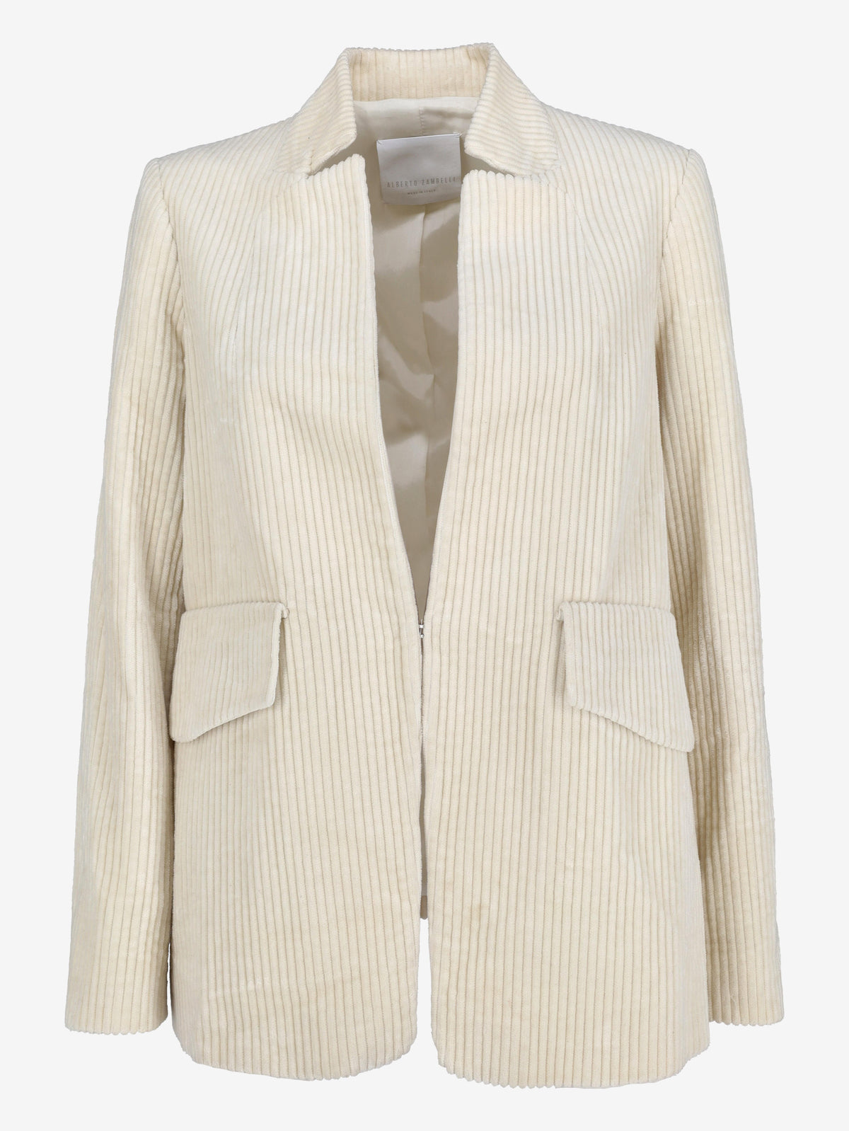 Vintage Corduroy Blazer with Front Pockets MR22526.7 . Alberto zambelli 