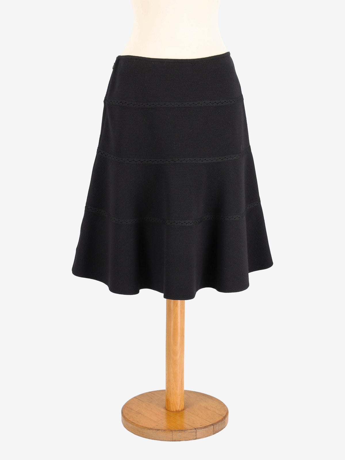 Gonna midi in lana Alaia