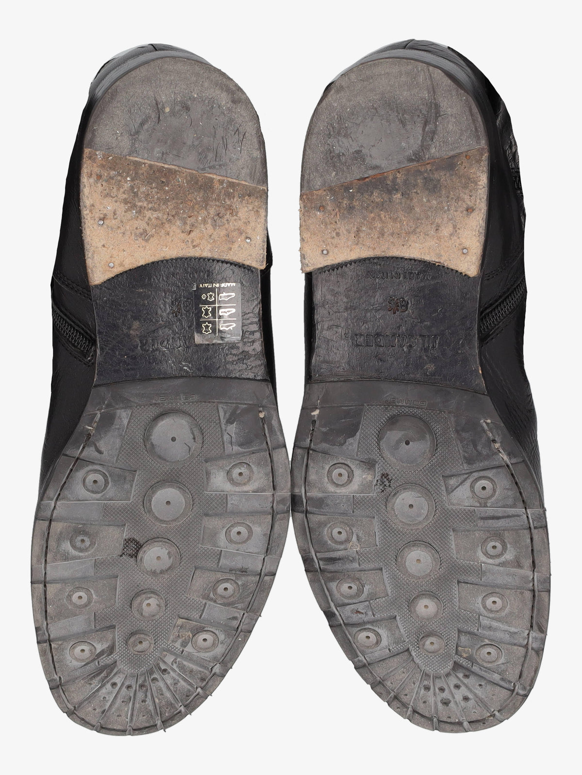 Jil Sander 黑色皮靴