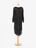 Horses and ribbons Embroidered organza dress W22110303  Vintage 