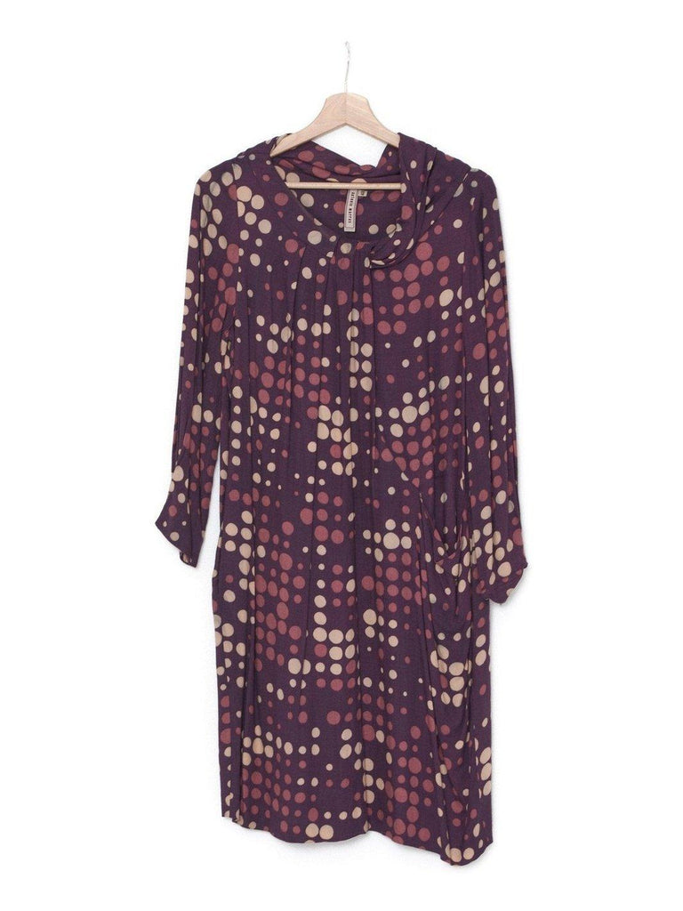 Antonio Marras purple polka dot dress M1602727  Marras 