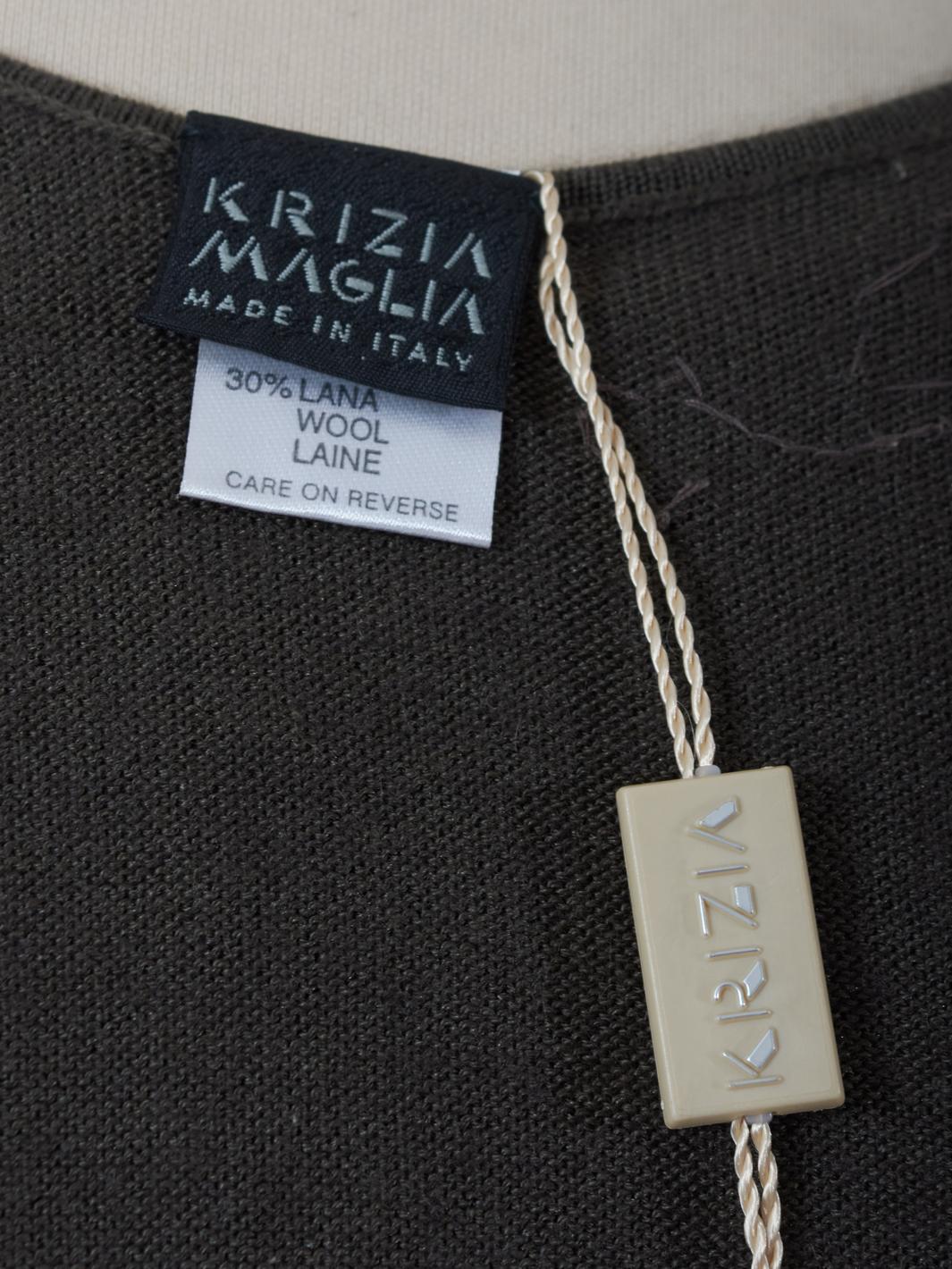 Krizia 针织中长连衣裙