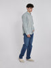 2010 long sleeve cotton Cos shirt with green check pattern W22032507  Cos 