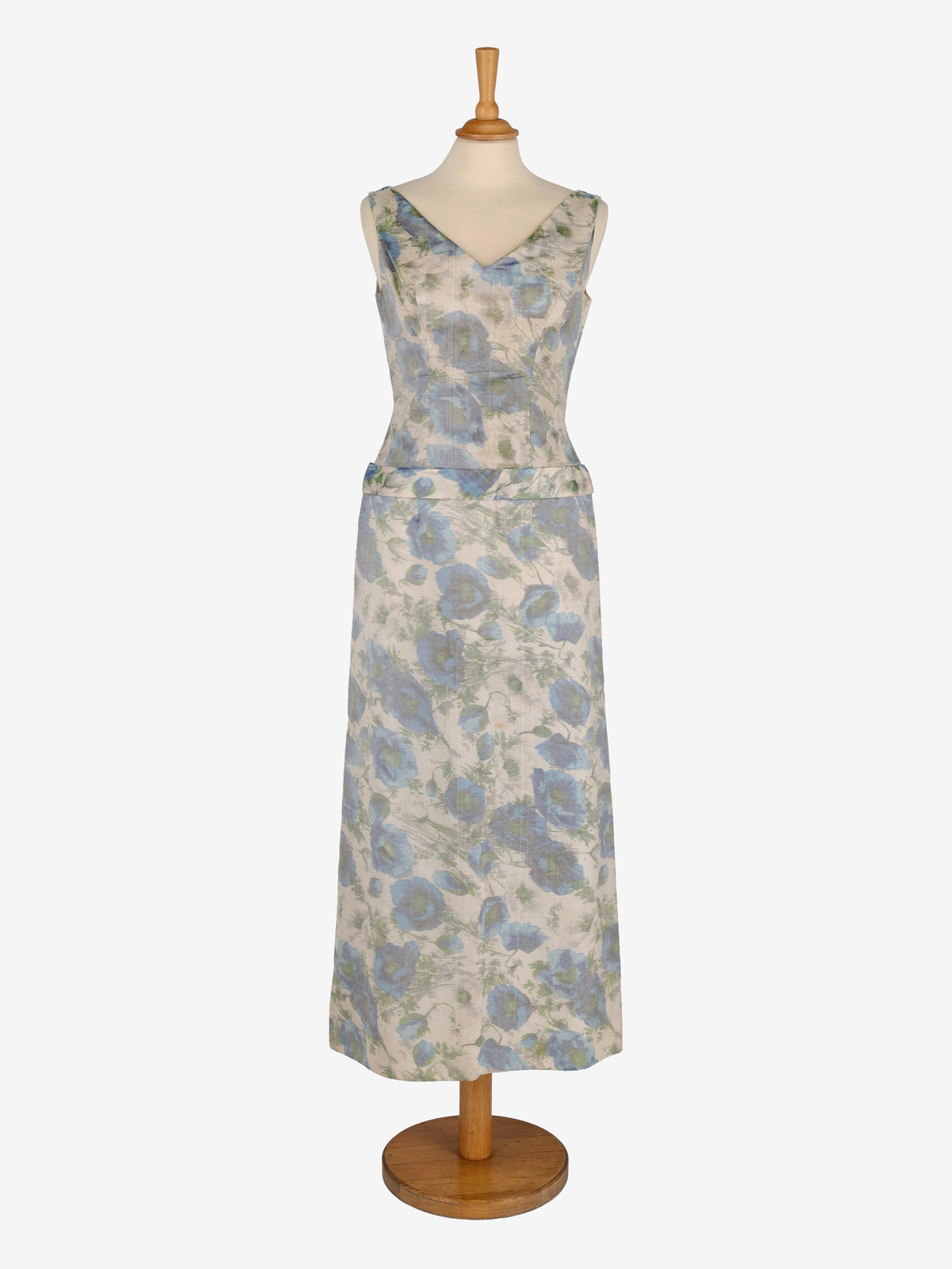 Vintage Flower Patterned Dress - 60s 20082024.9  Vintage 
