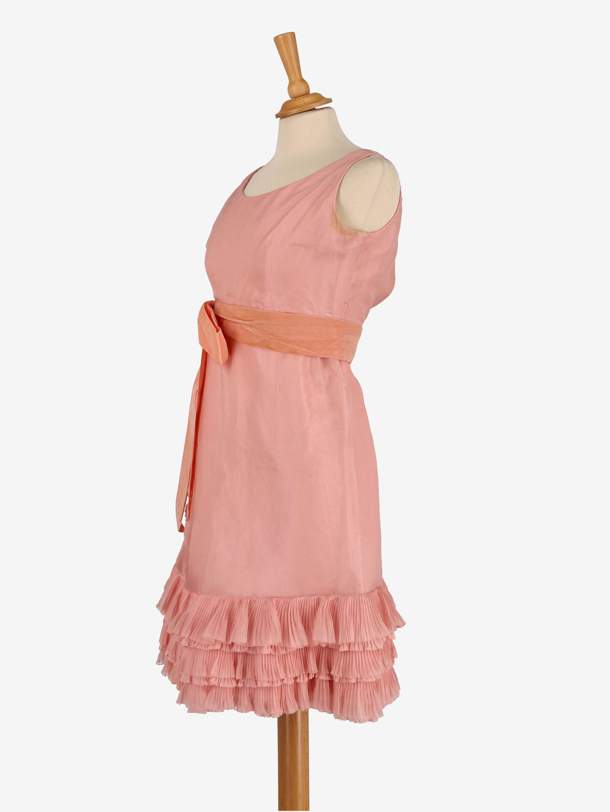Cocktail Dress With Bow Belt - 50s A20082024.3  Vintage 