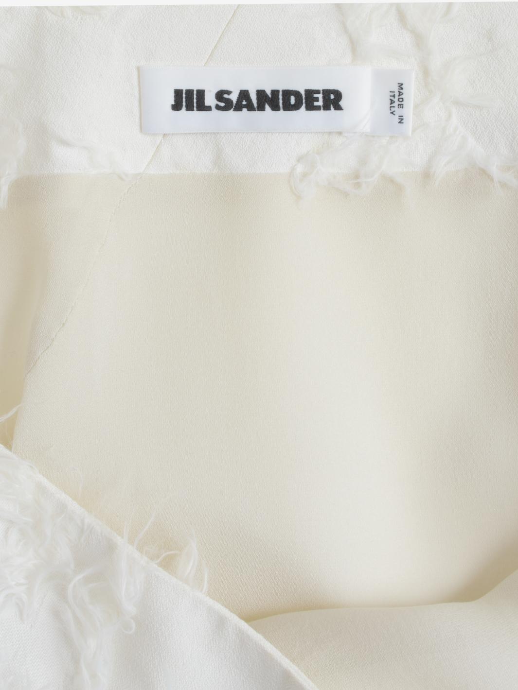 Jil Sander 白色 Fil Coupè 半身裙