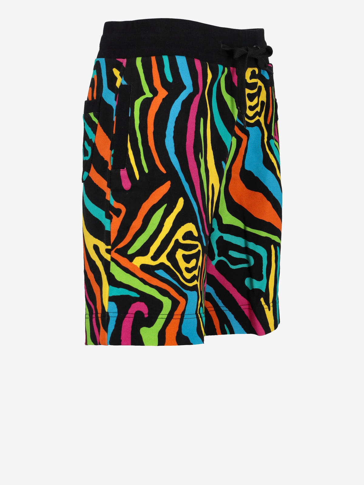 Moschino Fluo Zebra Print Shorts WCV250817.01  Moschino 