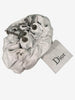 Christian Dior 白色褶边皮革包