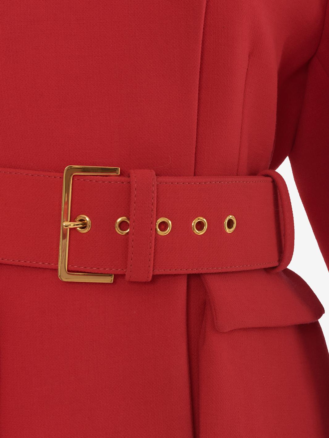 Cappotto Marni in lana rossa