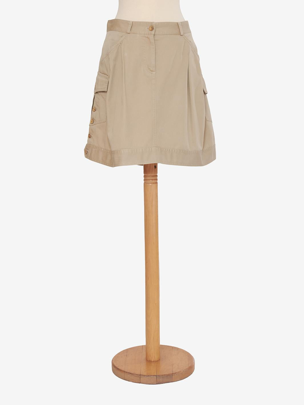 Dolce & Gabbana safari style skirt