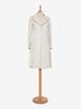 Prada Linen overcoat chalk collection