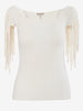 Maglia Emporio Armani con frange