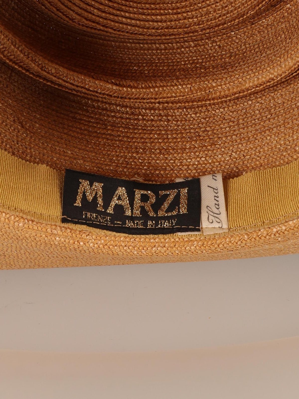 Vintage Big Straw Hat with Statement Bow W27526.152  Vintage 