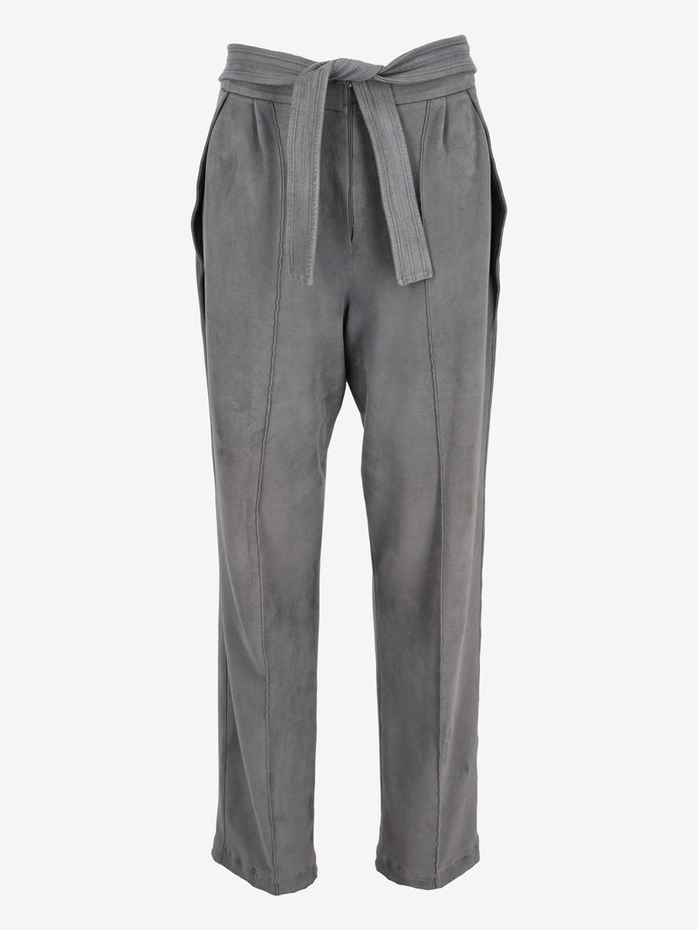 Giorgio Armani Faux Suede Straight-Leg Trousers W27526.35  Giorgio Armani 