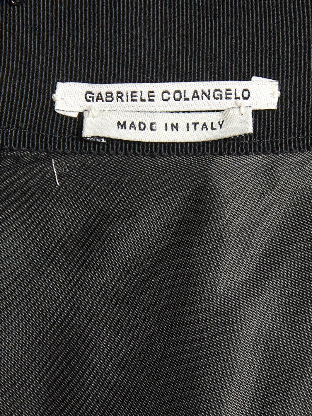 Y2K smokey grey Gabriele Colangelo midi skirt W2203022  Gabriele Colangelo 
