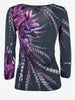 Just Cavalli Feather Print Shirt W24121253.5  Just Cavalli 