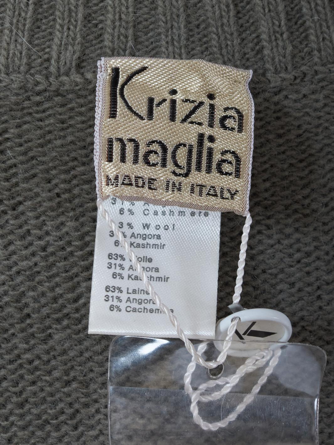 Maglia Krizia con ricamo panda