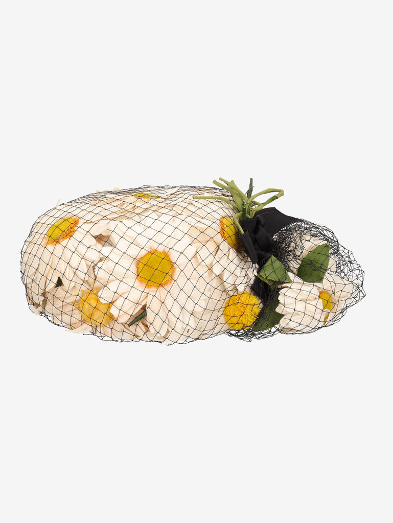 Vintage Daisy Mesh Hat W22041110  Vintage 