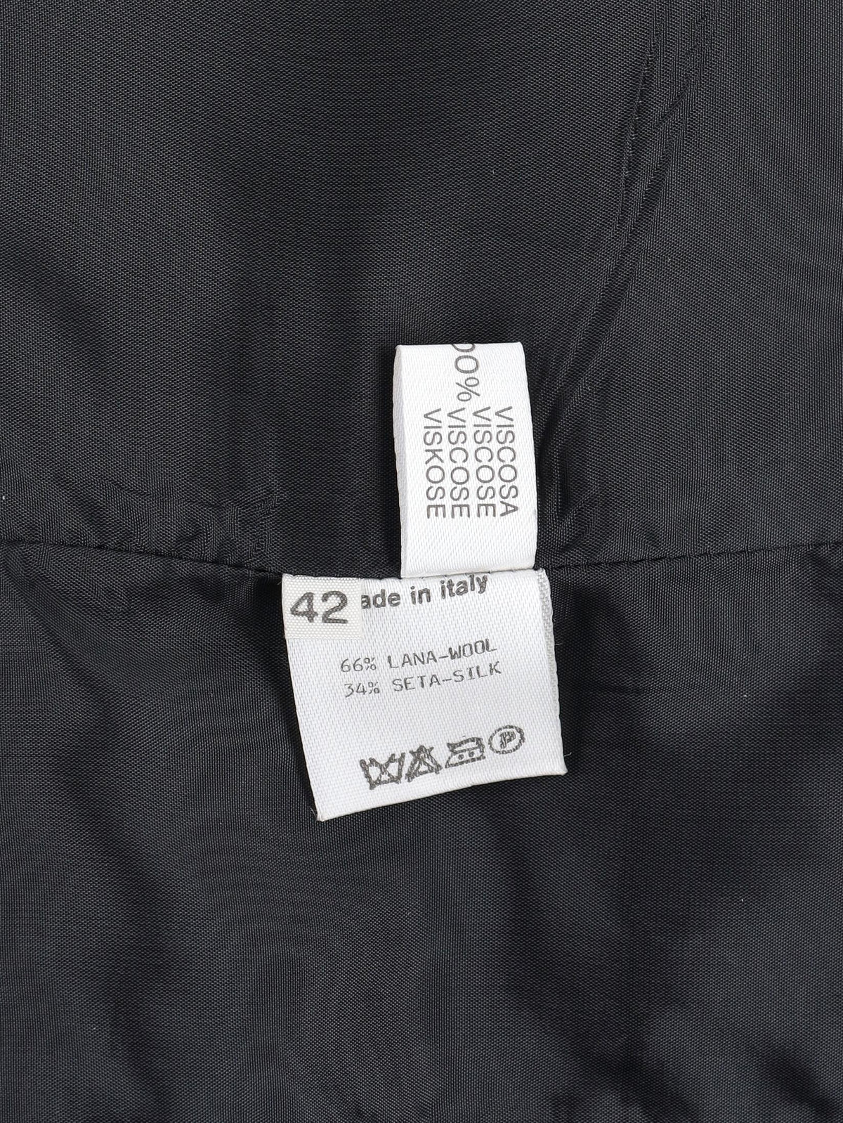 Basile Double-Breasted Silk Blend Blazer W27526.23  Vintage 