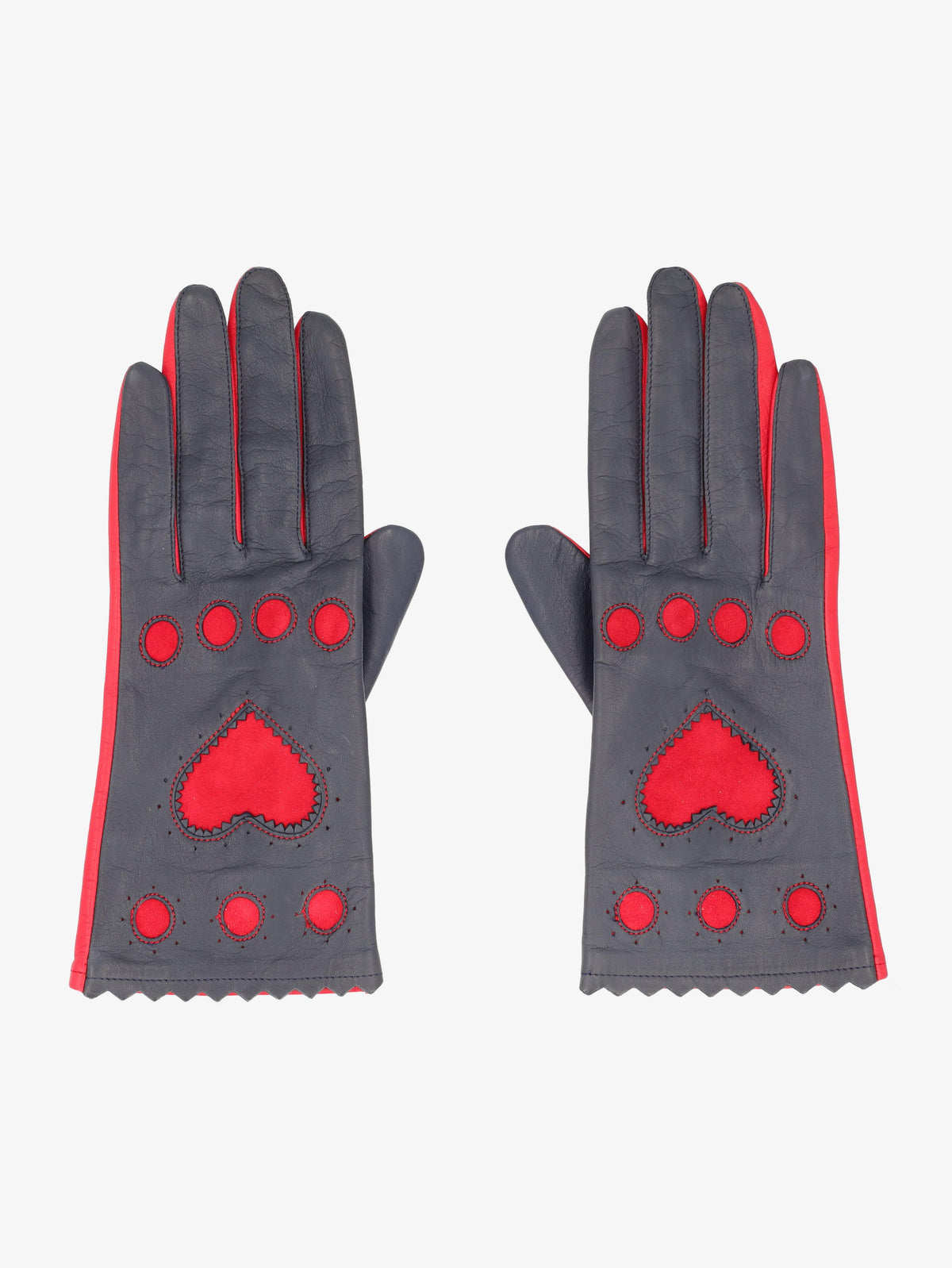 Moschino Gloves With Hearts W24925.01  Moschino 
