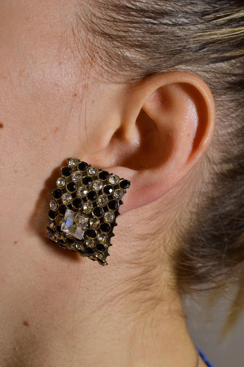 Rectangular Clip-on Bozart Earrings W22040618  Bozart 