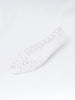 2010 American Apparel white open toe rubber ballet flats W22051940  American Apparel 