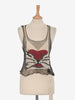 Krizia Mesh Top