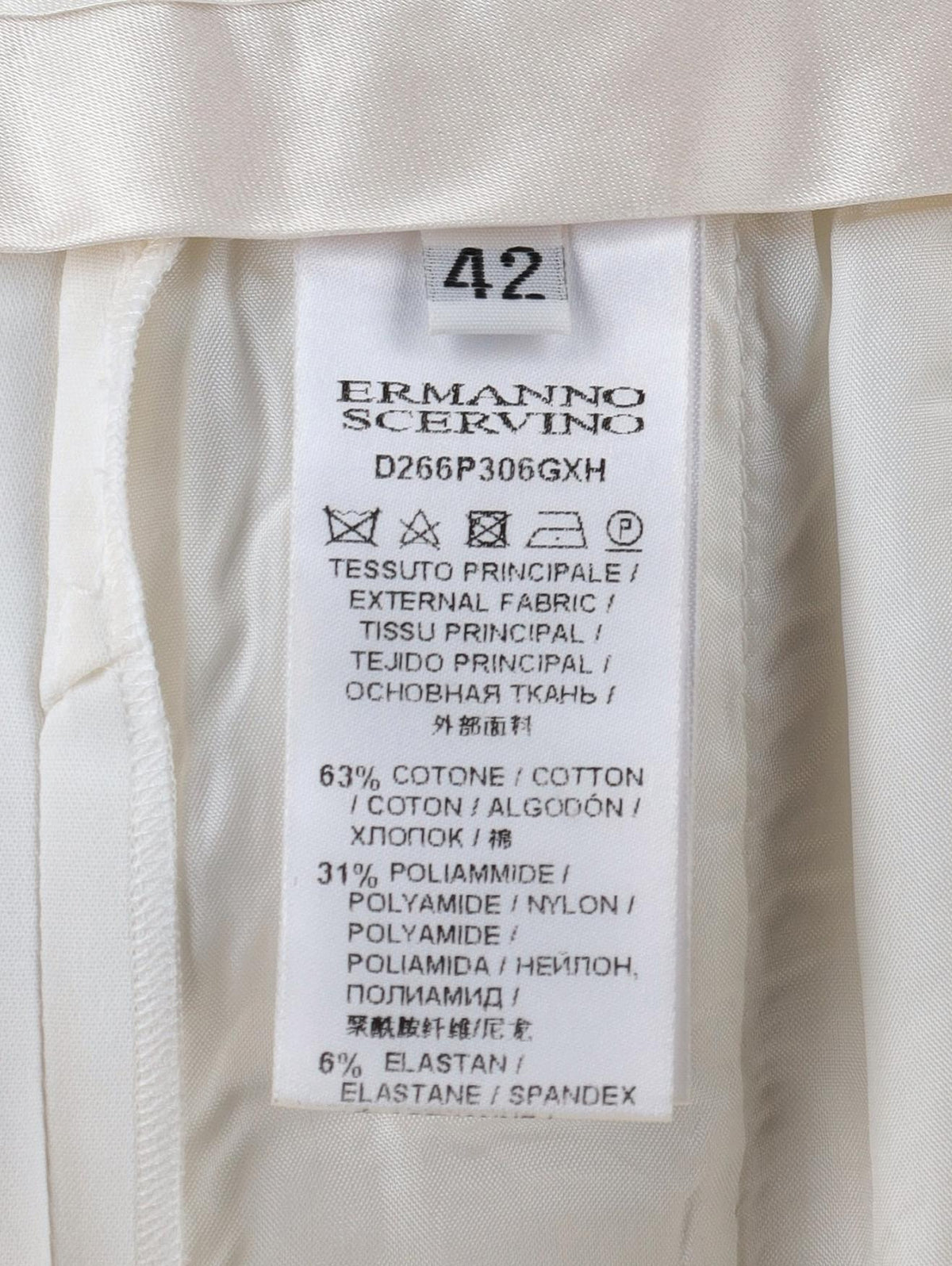 Ermanno Scervino White Pants WCV30052025.6  Ermanno Scervino 