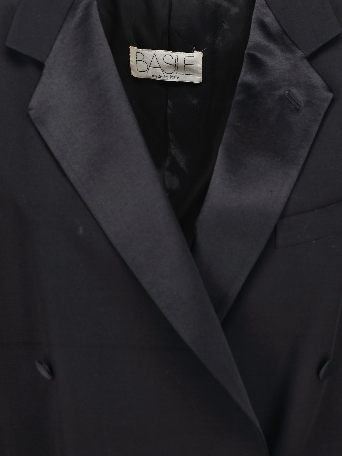 Basile Double-Breasted Silk Blend Blazer W27526.23  Vintage 