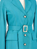 Mondrian Aquamarine Long Blazer