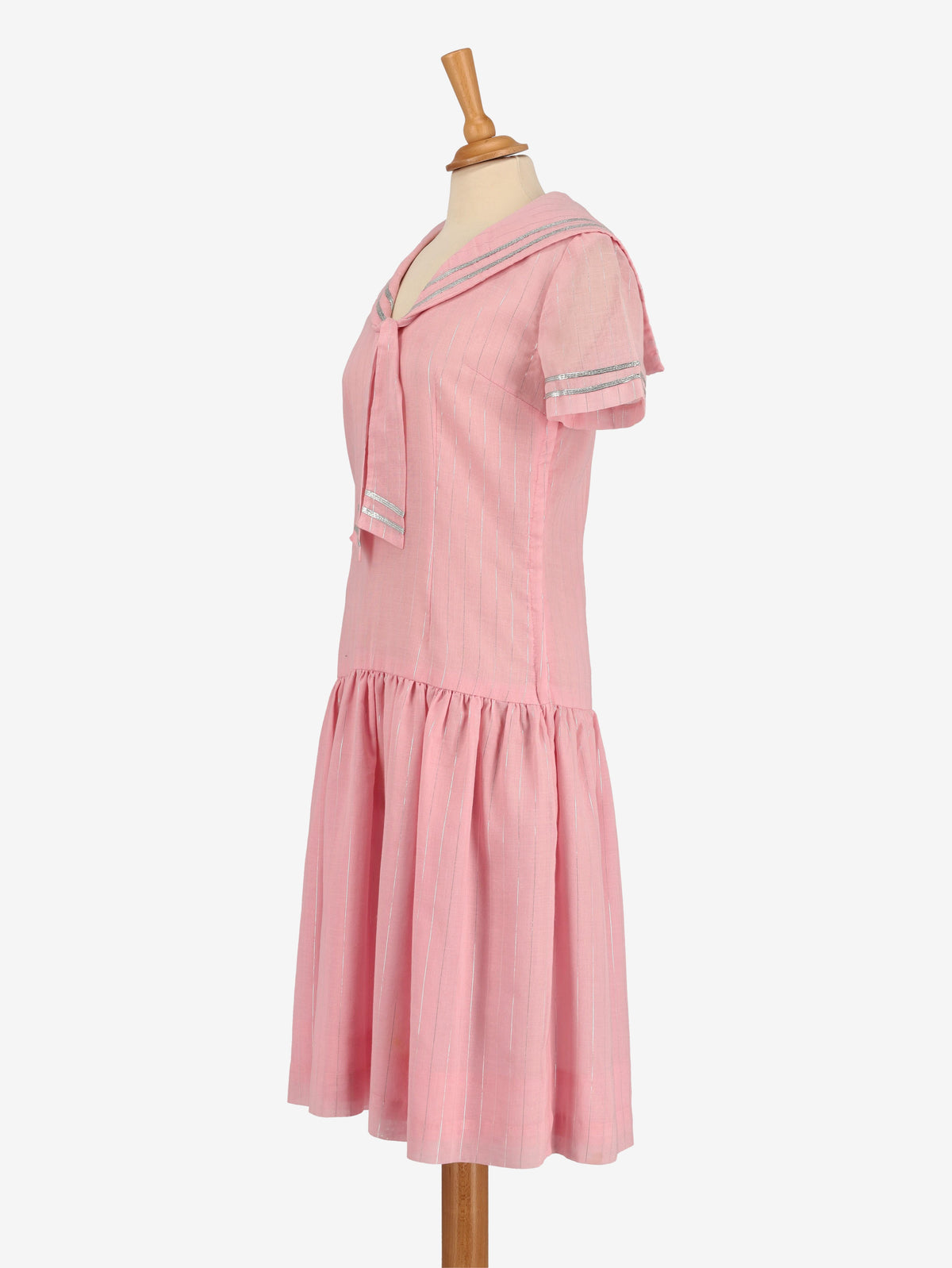复古粉色水手服