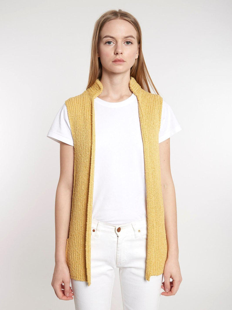 1970s Missoni yellow ochre coloured vest 11022214  Missoni 