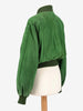 Trussardi Green Suede Jacket