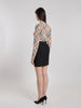 2010 Moschino Cheap and Chic black wool fitted miniskirt C200875  Moschino Cheap And Chic 
