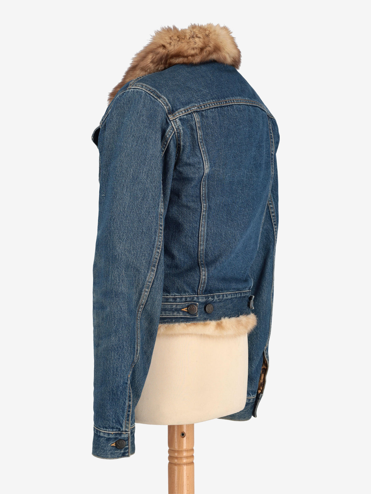 Simonetta Ravizza Jeans Jacket With Fur WCV161224_89  Simonetta Ravizza 