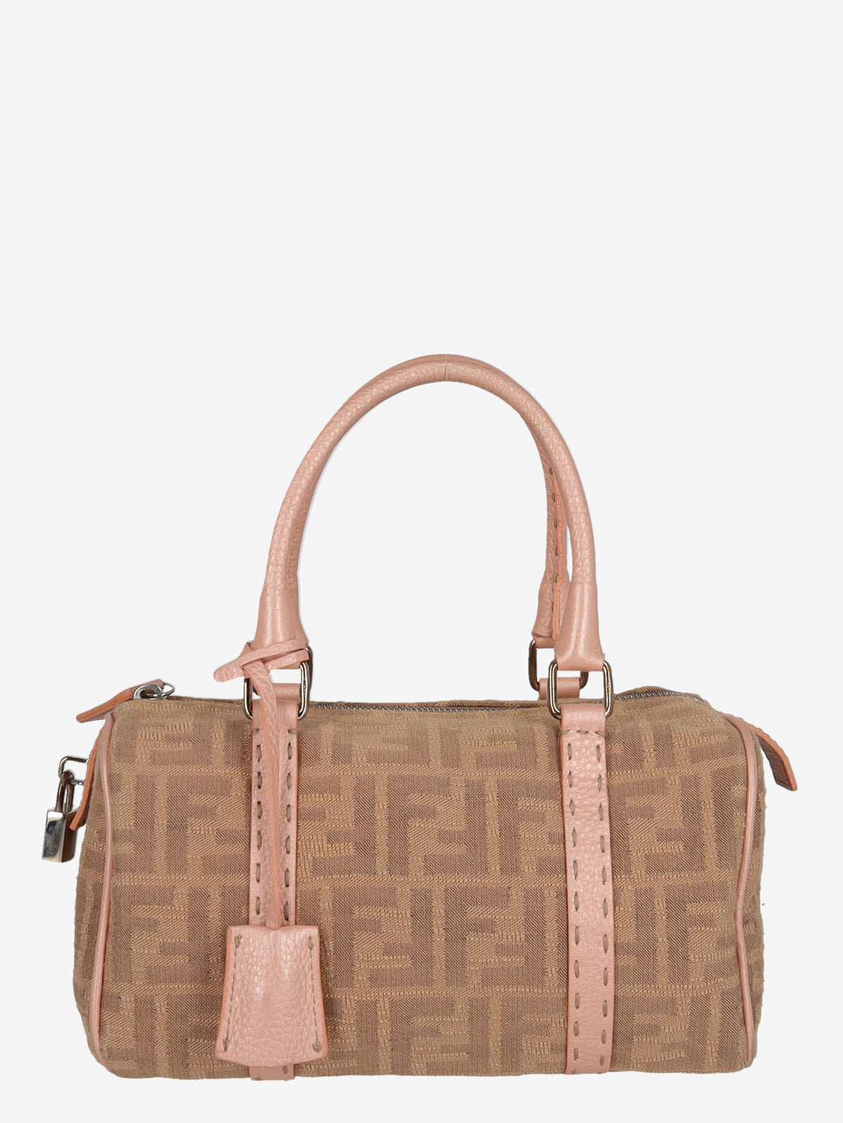 Borsa bowling Fendi Zucca Mini