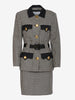 Genny Houndstooth Wool Suit E1001211  Genny 