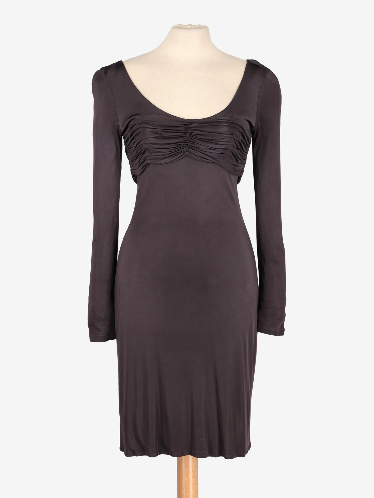 Versace gathered detailing mini dress CVB21.46.1  Versace 