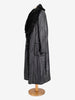 Fendi Long Coat With Fur Inserts W2511.115.06  Fendi 