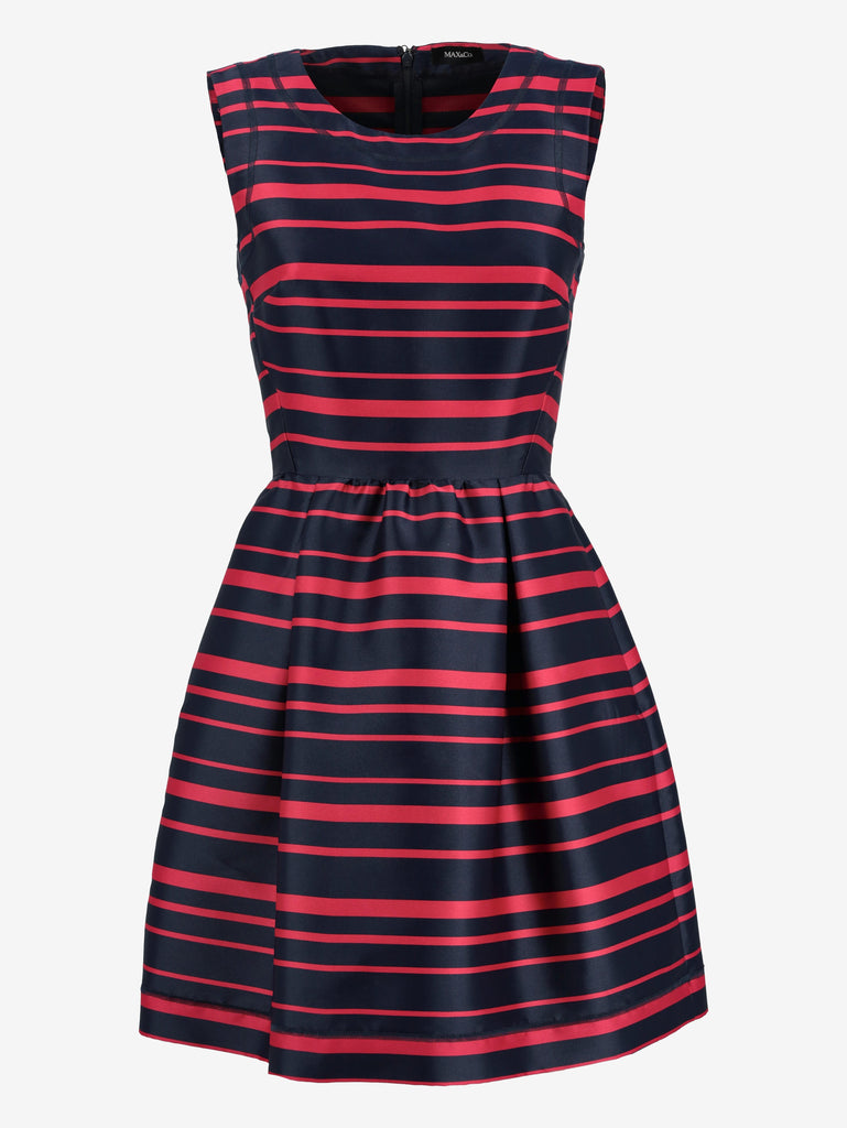 Max & Co Striped Midi Dress
