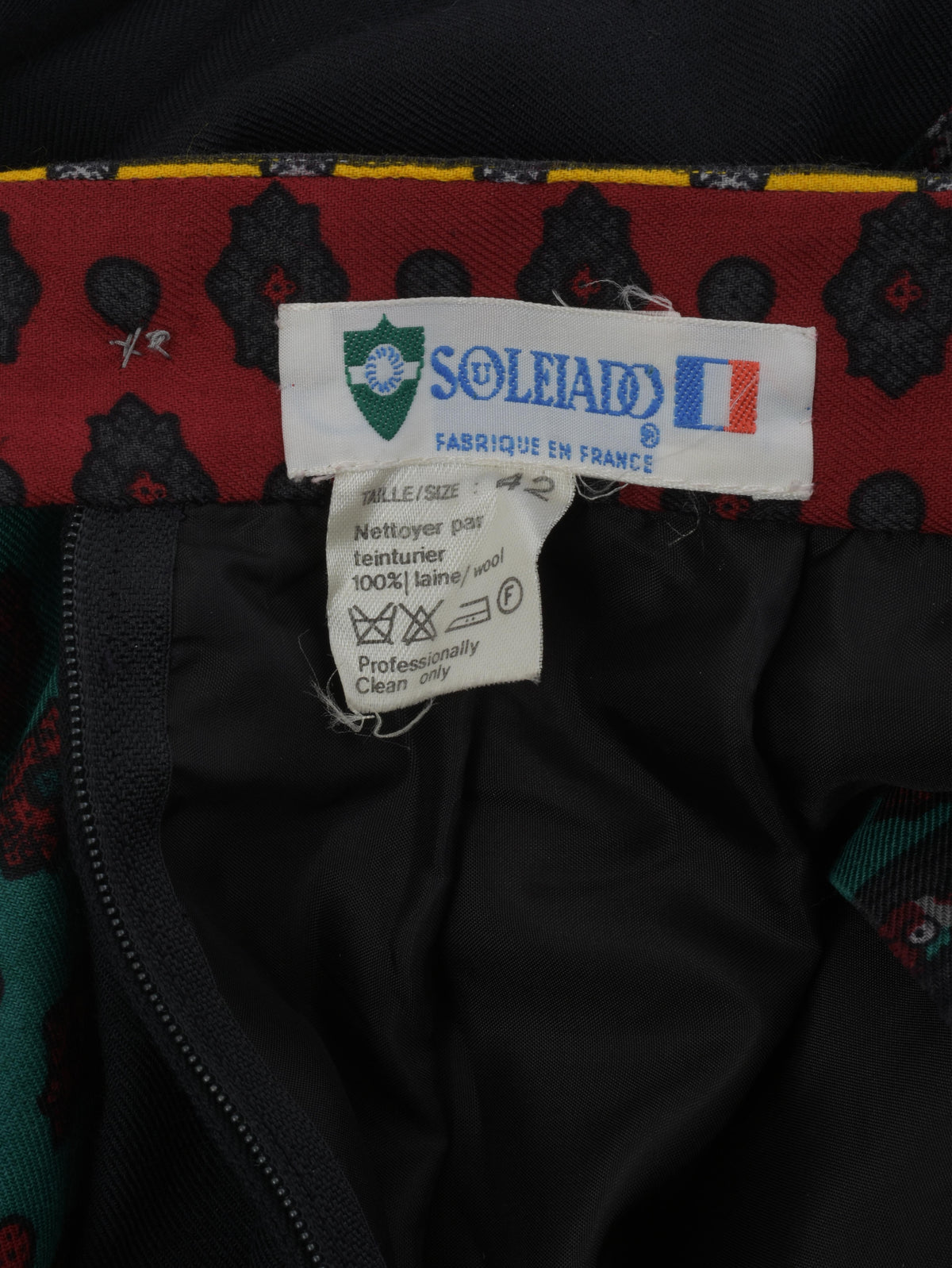 Souleiado Vintage Provencal Skirt WCV241010267  Souleiado 