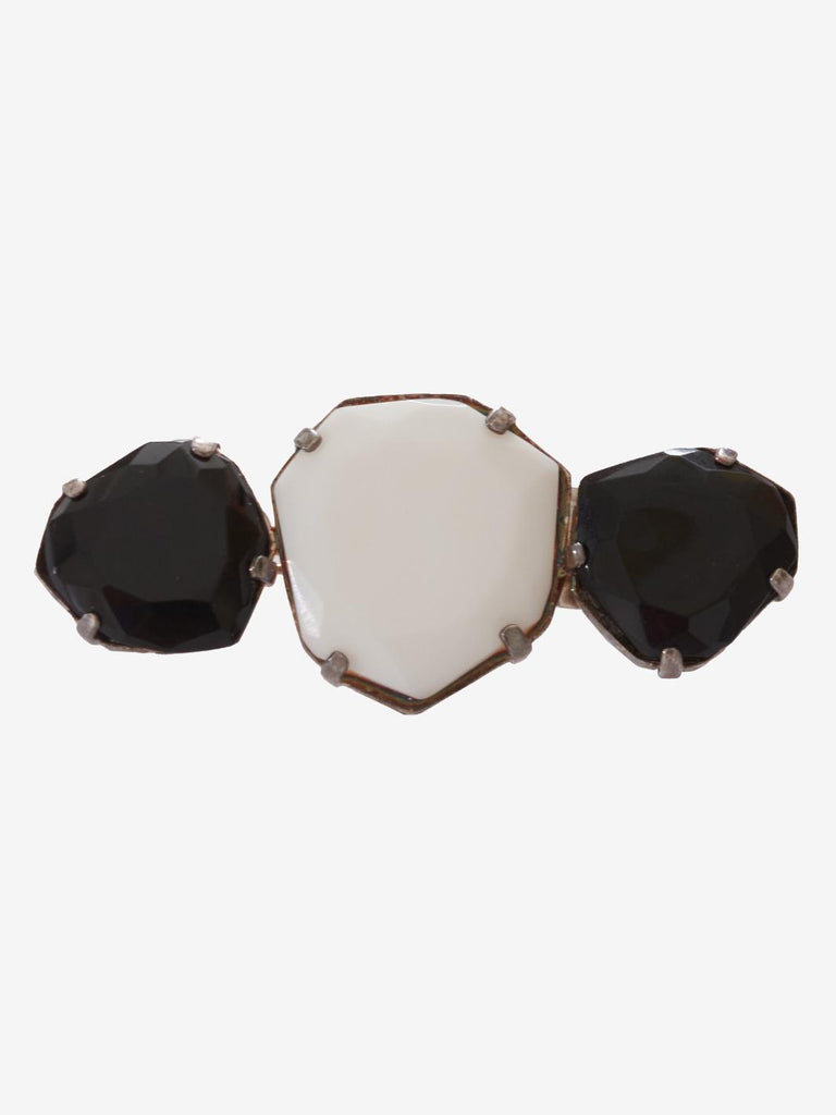 Armani black and white brooch MR280923_14  Armani 