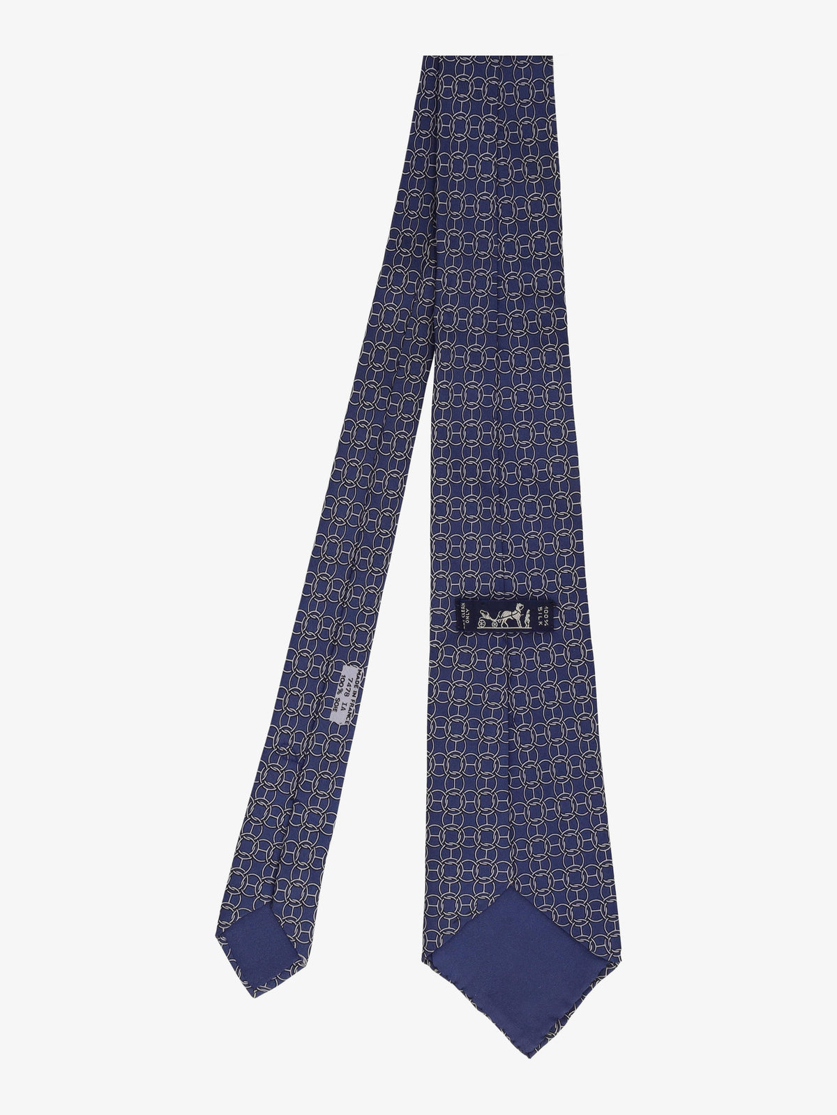 Hermès Patterned Tie 161225.40  Hermes 
