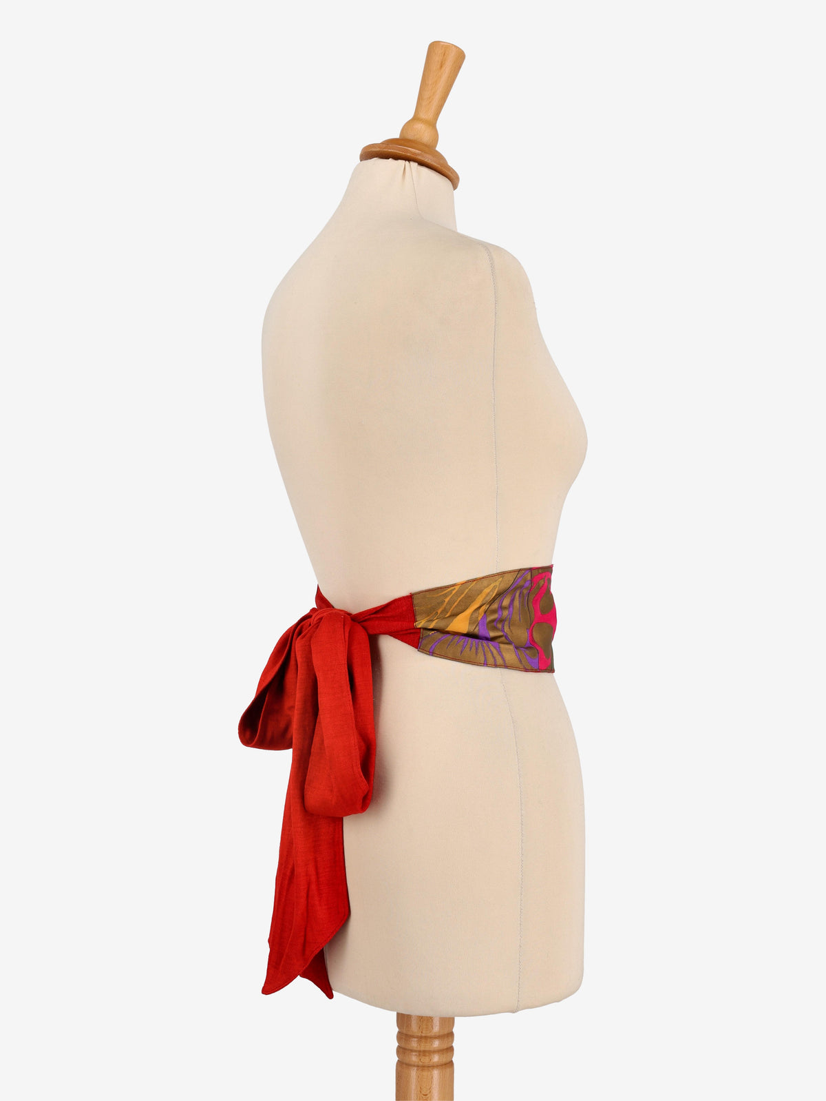 Vintage Fabric Sash Belt