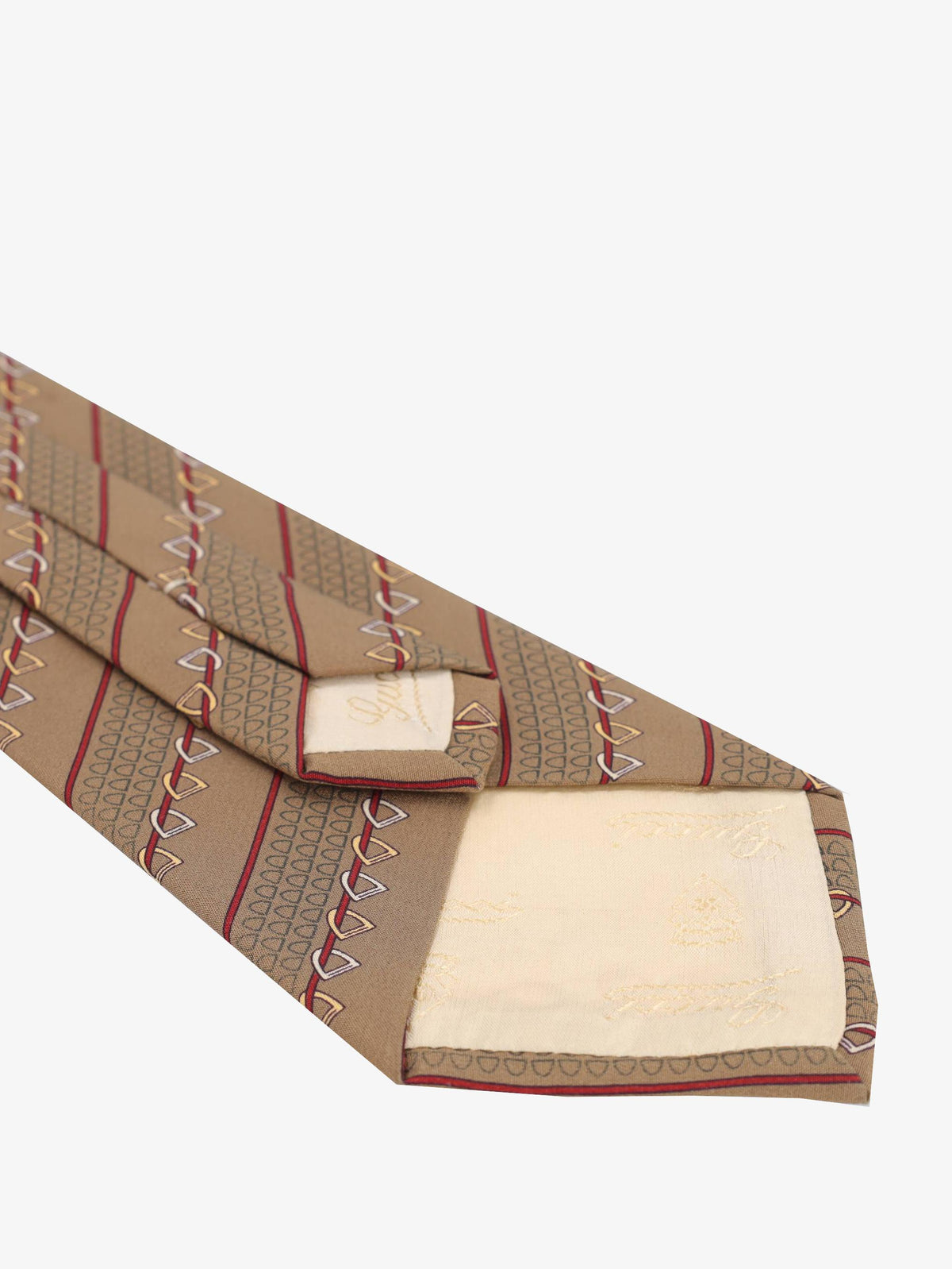 Gucci Horsebit Patterned Tie