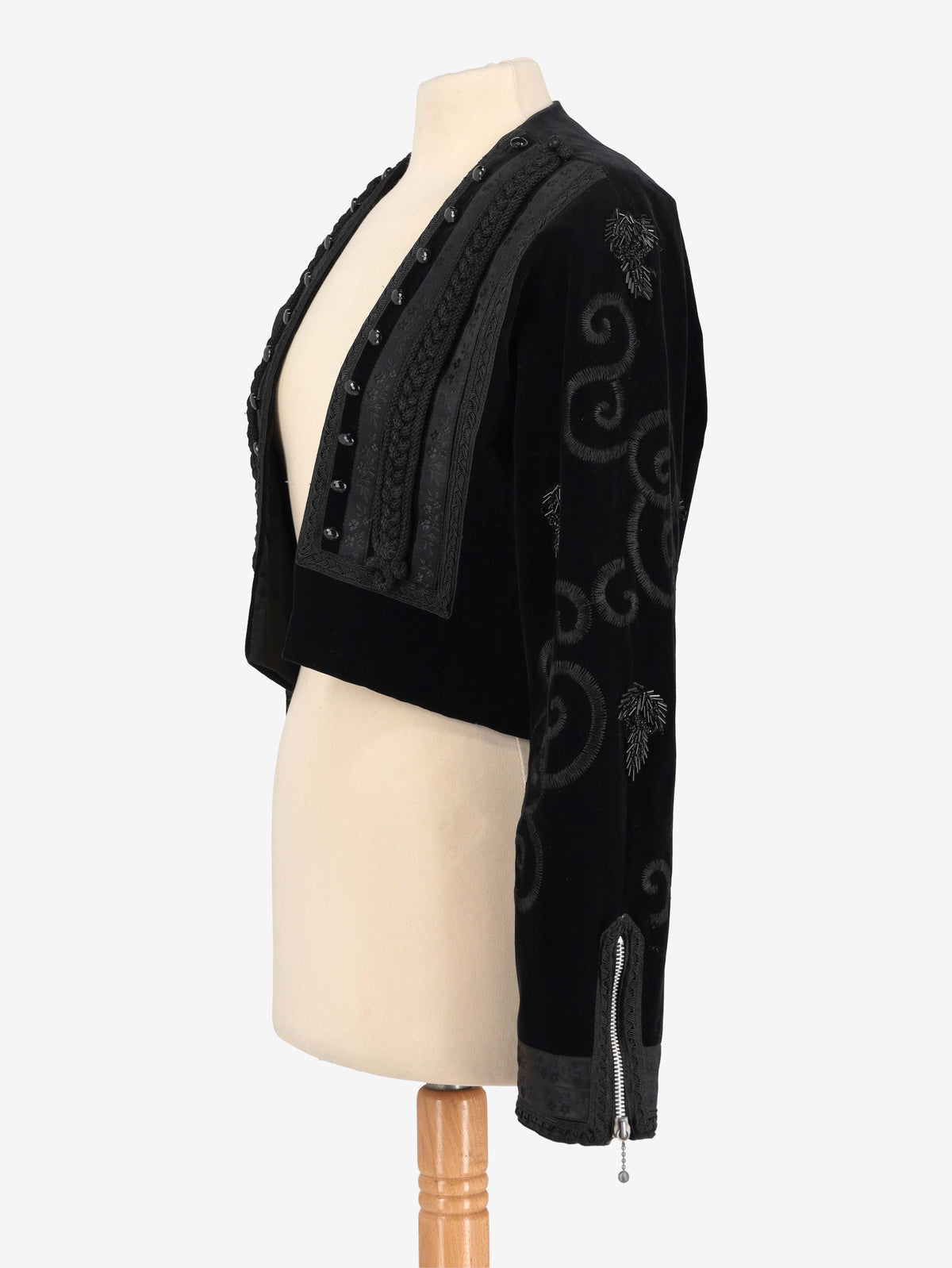 Jean Paul Gaultier Velvet Bolero 1985 CVB25.53.12  Jean Paul Gaultier 